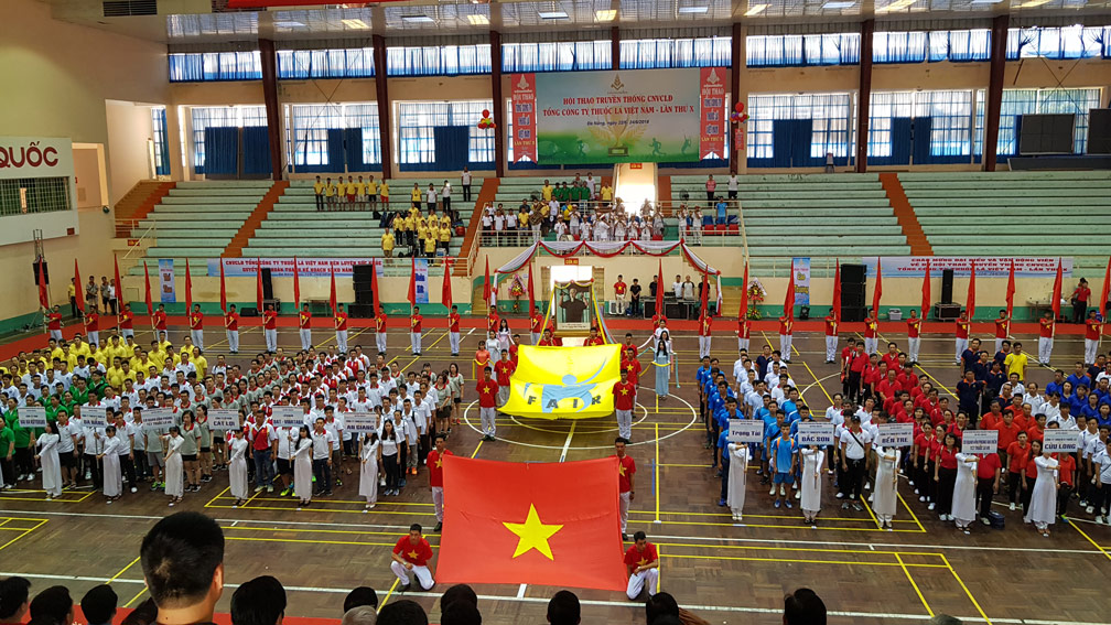 Lễ khai mạc Hội thao Tổng công ty Thuốc lá Việt Nam