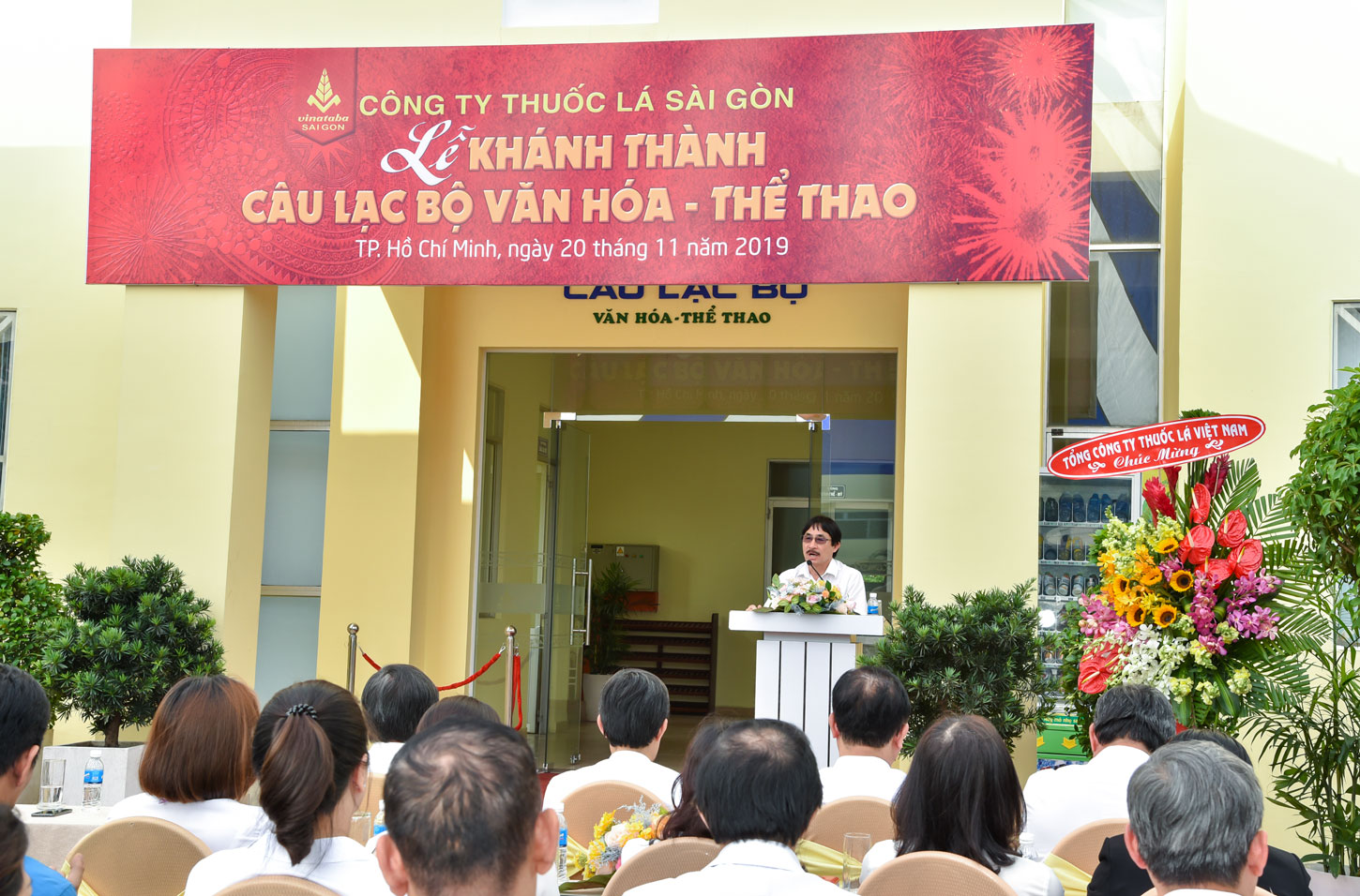 Ông Nguyễn Phương Đông - Chủ tịch Hội đồng Thành viên Công ty phát biểu chỉ đạo tại buổi lễ