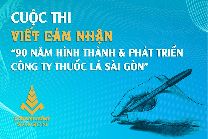 Thông báo cuộc thi viết cảm nhận "90 năm hình thành & phát triển Công ty Thuốc lá Sài Gòn"