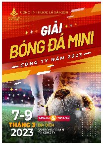 Sôi động Giải bóng đá mini Công ty Thuốc lá Sài Gòn năm 2023